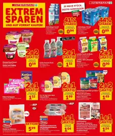 Interspar Flugblatt Seite 3: Chiefs Protein Drink €1,32, Schärdinger Pizzakäse gerieben €1,49