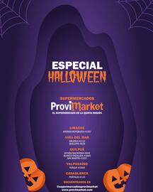 Catálogo Provimarket Página 8: ESPECIAL HALLOWEEN SUPERMERCADOS Provimarket EL SUPERMERCADO DE LA QUINTA REGIÓN LIMACHE