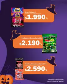 Catálogo Provimarket Página 4: BonBonBum Zombie Colombina €2.190,00, Bolsa Mix Guny's €1.990,00