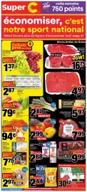 Super C flyer week 41 Page 1: BIFTECK OU RÔTI DE FILET MIGNON €16,75, Fromage Cracker Barrel €5,97