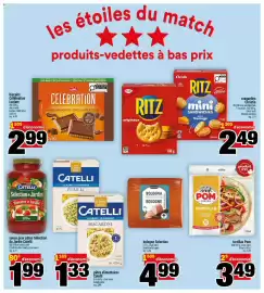Super C flyer week 41 Page 3: SAUCE POUR PÂTES SÉLECTION DU JARDIN CATELLI €1,99, BISCUITS CÉLÉBRATION LECLERC €2,99