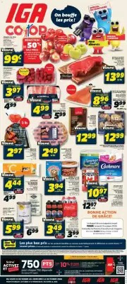 IGA flyer