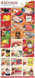 Marché Adonis flyer week 41 Page 1: San Pellegrino eau pétillante €5,99, Black Diamond mozza cheddar €4,97