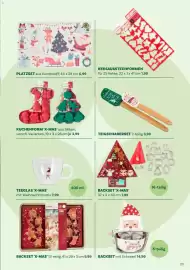 Bellaflora Flugblatt Seite 23: BACKSET 'X-MAS' €7,99, Teigschaberset €3,99