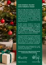 Bellaflora Flugblatt Seite 3: Liebe bellaflora-Kundin! Lieber bellaflora-Kunde! Wenn die Tage kürzer werden und die Natur