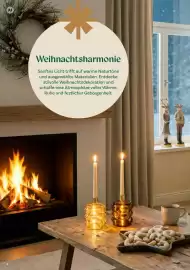 Bellaflora Flugblatt Seite 4: 4 ΑΙ Weihnachtsharmonie Sanftes Licht trifft auf warme Naturtöne und ausgewählte Materialien