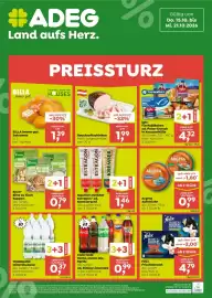 ADEG Flugblatt woche 42 Seite 1: Knorr Bitte zu Tisch Suppen €0,79, Mautner Markhof Estragon- od. Kremser senf €1,46