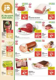 ADEG Flugblatt woche 42 Seite 4: Efef Tafelspitz €21,99, Efef Käsewurst €1,39