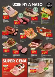 Hruška leták týden 41 Strana 3: Krásno Šunkový salám zauzený €17,90, Turistický salám €24,90