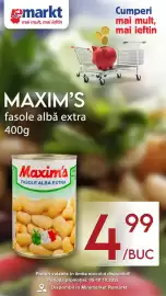 Catalog Remarkt săptămâna 41 Pagină 1: Maxim's fasole albă extra €4,99