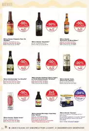 Catalogue Monoprix page 14: Corona Bière blonde €8,25, BapBap Bière blonde Originale Pale Ale €4,65