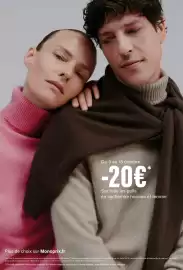 Catalogue Monoprix page 2: Du 6 au 18 octobre -20€ Sur tous les pulls * en cachemire homme et femme Plus de choix sur