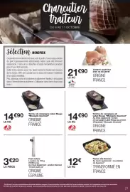 Catalogue Monoprix page 21: Label Rouge Terrine de campagne ail €14,90, Label Rouge Terrine de campagne €14,90