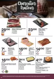 Catalogue Monoprix page 22: Auste Jambon cuit supérieur €16,90, LE PORC FRANÇAIS Poitrine fumée €14,90