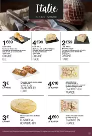 Catalogue Monoprix page 25: Focaccia tomate cerise, pesto et mozzarella €3,00, Amore Piemonti Amaretti citron €4,10