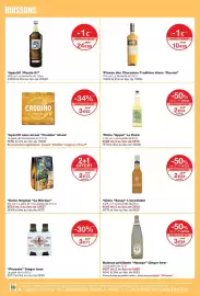 Catalogue Monoprix page 32: SASSY Cidre €2,24, Guerin Pineau des Charentes Tradition blanc €10,95