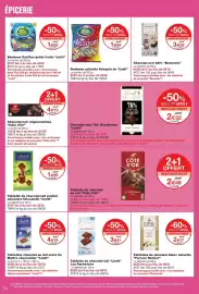 Catalogue Monoprix page 34: Côte d'Or Chocolat noir mignonnettes €4,73, Lindt Chocoletti €1,99