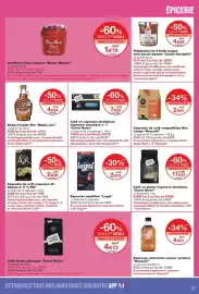 Catalogue Monoprix page 37: Maple Joe Sirop d'érable Bio €4,94, Nescafé Lungo €2,81