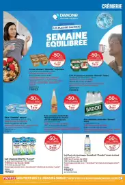 Catalogue Monoprix page 43: Badoit eau minérale naturelle €3,67, Danone Skyr nature €1,79