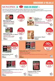 Catalogue Monoprix page 47: Charal Steaks Hachés €8,87, Charal Façon tournedos €27,00