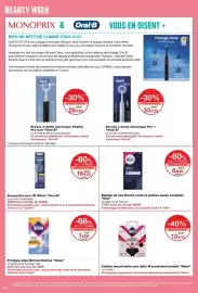 Catalogue Monoprix page 64: Oral-B Brossettes pro 3D White €16,03