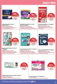 Catalogue Monoprix page 65: Pampers Lingettes Aqua Harmonie Bébé €2,79, Pampers Couches bébé Harmonie €11,94