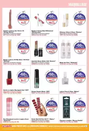Catalogue Monoprix page 71: Blad Whimsical Wonderskin €16,50, Revlon Glimmer Gloss 8 Rose €7,86