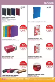Catalogue Monoprix page 75: Exabox Boîte de classement Exacompta €4,30, GPV boîtes postales €4,28