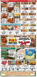 Foodland weekly ad week 41 Page 2: Preferred Angus Boneless Chuck Roast Beef €6,99, Riverridge cider €4,99