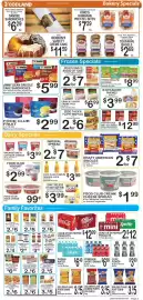Foodland weekly ad week 41 Page 3: Powerade sports drinks €6,99, Food Club cream cheese spread €1,99