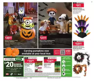 Giant Eagle weekly ad Page 2: Gemmy Character 3'-4' Prelit Halloween Inflatables €39,99