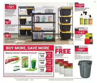 Giant Eagle weekly ad Page 7: Rubbermaid BRUTE 32 Gal. Commercial Grade Trash Can €39,99