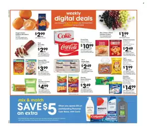 Pick'n Save weekly ad week 41 Page 2: Kroger Eggs €2,49, Charmin Bath Tissue €14,99