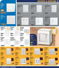 Mica catalogue Page 4: Crabtree Classic Socket €99,99, Crabtree Industrial Weatherproof Single Socket €189,99