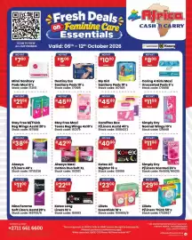Africa Cash and Carry catalogue week 41 Page 1: Lillets Essentials 16's €23,00, Always Maxi Cotton Duo Soft XL €42,00