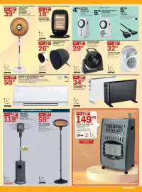 Volantino Brico OK Pagina 5: Termostato ventilatore ZEPHIR €32,95, Stufa a gas ventilata Qlima €149,00