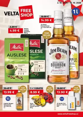 VELTA Free Shop Prospekt (gültig bis 15-10)