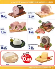 Volantino Ok Sigma Pagina 3: Prosciutto cotto Gran Biscotto Rovagnati €2,39, Ricotta €0,69