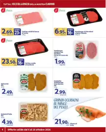 Volantino Ok Sigma Pagina 4: Spinacine Aia €2,49, Fettine scelte di scottona €23,50