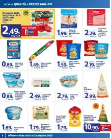 Volantino Ok Sigma Pagina 6: Yogurt magro senza lattosio zero grassi Bella Vita €0,89, Pasta fresca Sfogliagrezza Rana €1,59