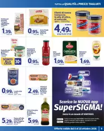 Volantino Ok Sigma Pagina 9: Lenticchie Cirio €0,99, Dado/Brodo granulare Bauer
