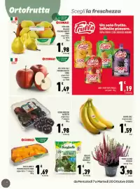 Volantino Conad Tuday Pagina 4: Susine Angeleno €1,98, Banane Dole €1,59
