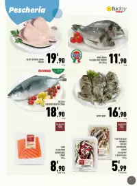 Volantino Conad Tuday Pagina 5: Ricciola Percorso Qualità Conad €18,90, Seppie nere €16,90