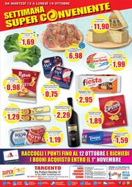 Volantino SuperOne Pagina 8: Yogurt Müller Mix €0,75, Crocchette di patate Pizzoli €0,98