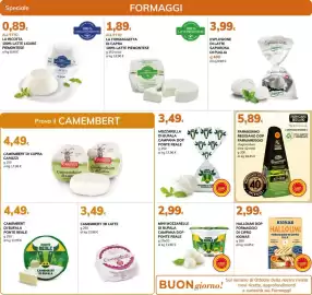 Volantino Basko Pagina 3: Parmigiano Reggiano DOP Parmareggio €5,89, La Ricotta €0,89
