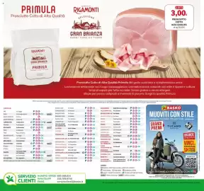 Volantino Basko Pagina 4: PRIMULA Prosciutto Cotto di Alta Qualità Qualità dal 1913 RIGAMONTI SELEZIONE 2 ETTI 3,00€