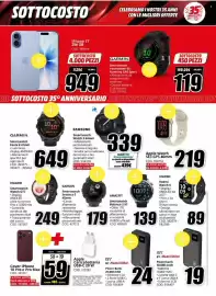 Volantino MediaWorld Pagina 10: Garmin Smartwatch Forerunner 55 Running GPS Sport €119,00
