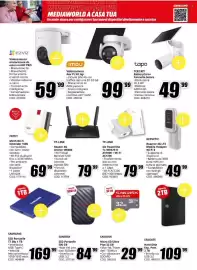 Volantino MediaWorld Pagina 21: Imou Videocamera Aov Pt Kit 4g+ €99,99, Keenetic Roamer 4G LTE Mobile Hotspot Wi-Fi 6 €49,99