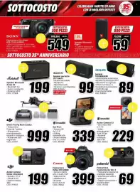 Volantino MediaWorld Pagina 28: Polaroid Fotocamera Istantanea Go Gen 2 €69,00, DJI Mini 5 Pro Fly More Combo €999,00