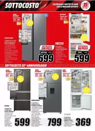 Volantino MediaWorld Pagina 34: Samsung Frigorifero Doppia Porta €799,00, Frigorifero Combinato Haier €599,00